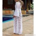 MeiLing Women's Crochet Swimwear Dresses Swimsuit Bikini Cover up Sexy Bathing Suit Beachwear White B07P2LHPFQ